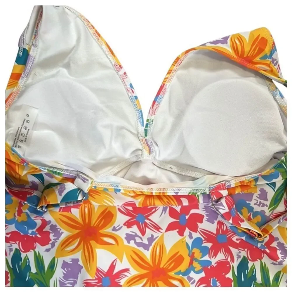 Mom Approved Floral One Piece Swimsuit Medium